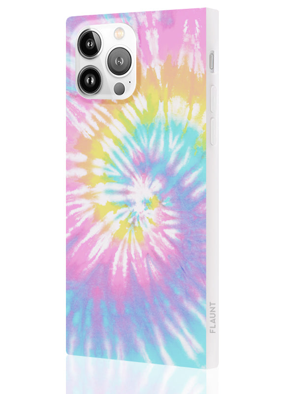 SQUARE® Pastel Tie Dye iPhone Case