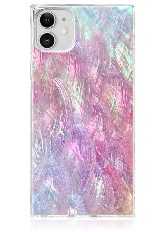 SQUARE® Pink Mother of Pearl iPhone Case