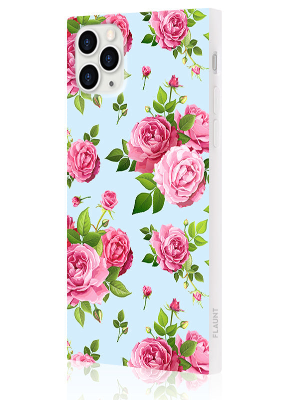 SQUARE® Pink Rose Bouquet iPhone Case