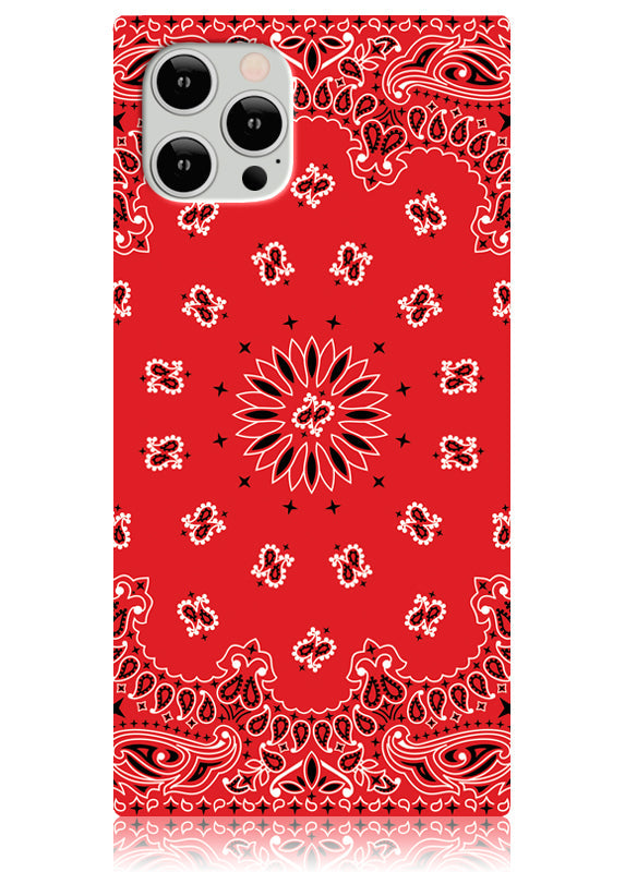 SQUARE® Red Bandana iPhone Case