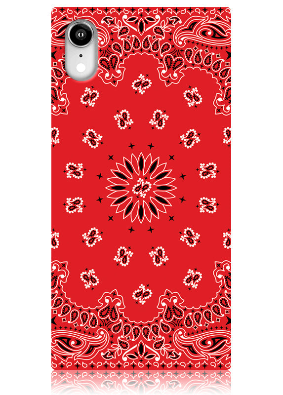 SQUARE® Red Bandana iPhone Case