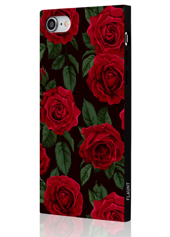 SQUARE® Rose Print iPhone Case