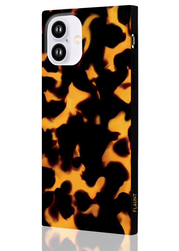 SQUARE® Tortoise Print iPhone Case