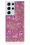 SQUARE® Pink Abalone Shell Galaxy Case