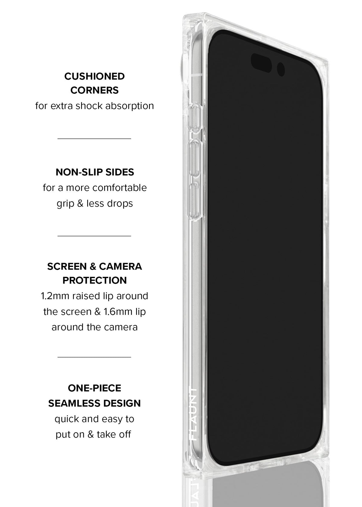 SQUARE® Pink Mother of Pearl iPhone Case