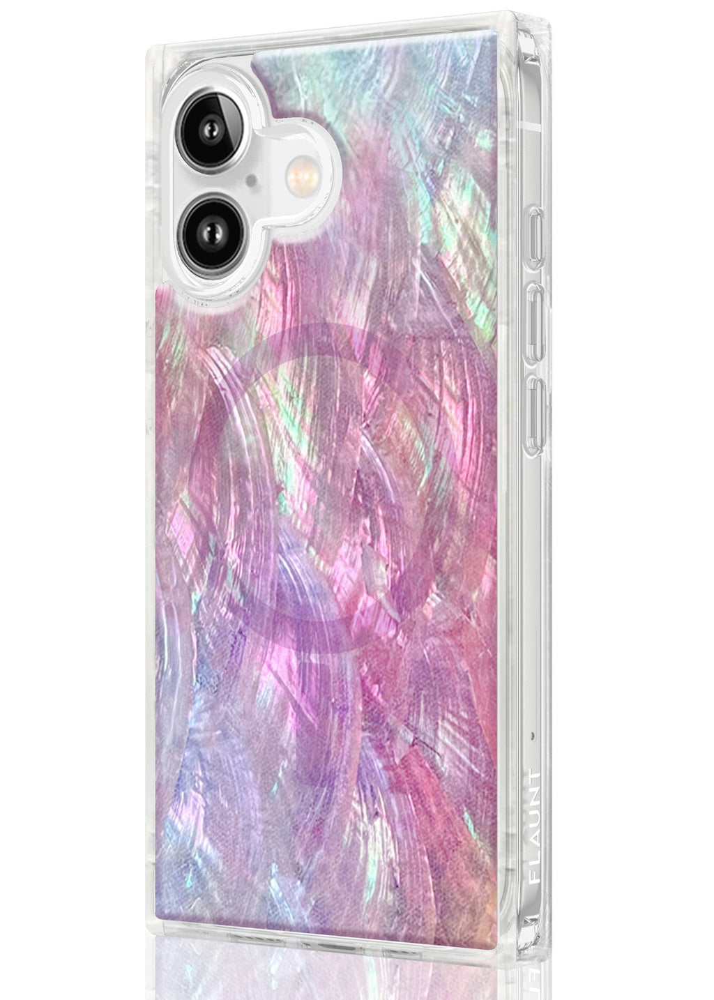 SQUARE® Pink Mother of Pearl iPhone Case