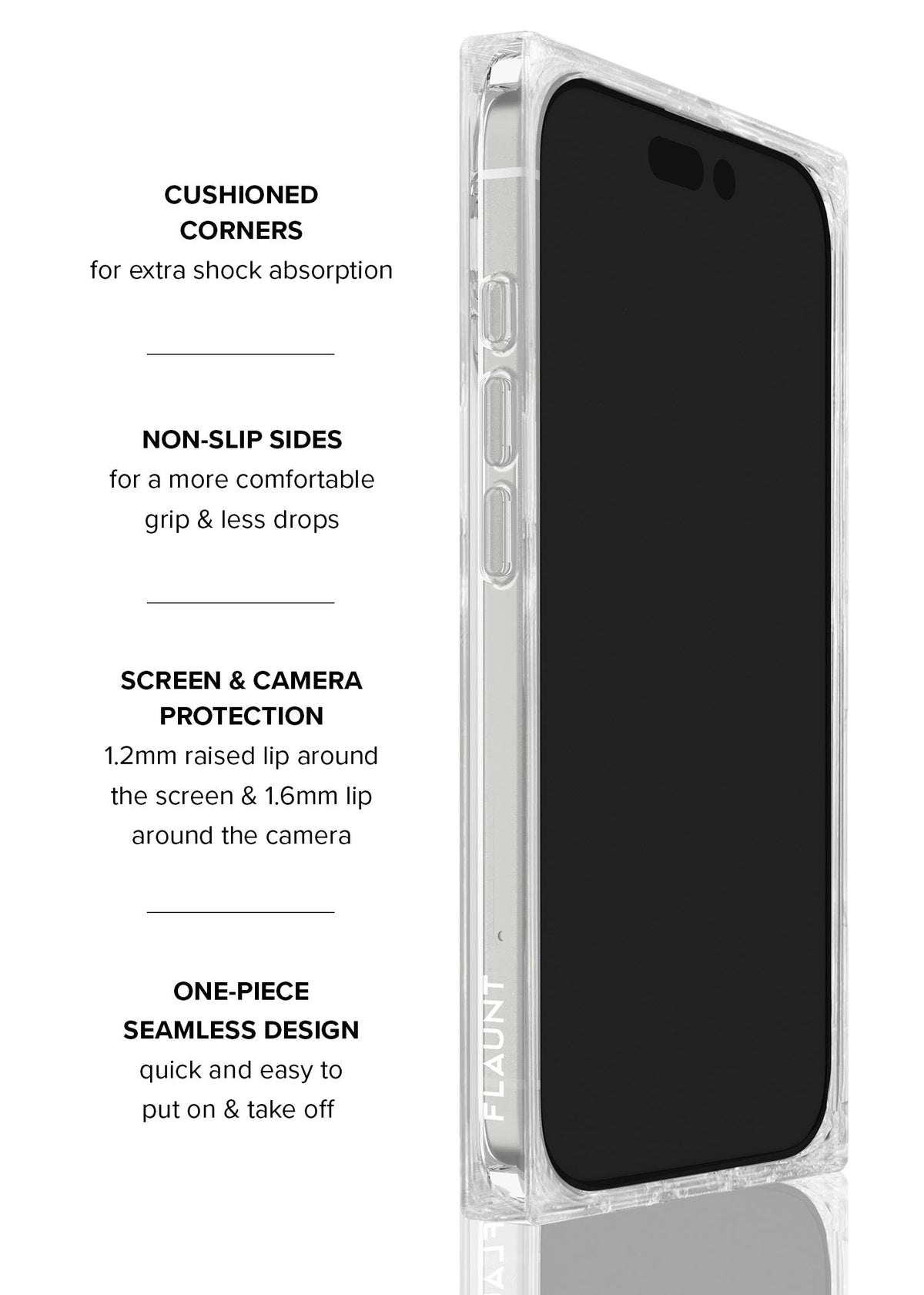 SQUARE® Pink Mother of Pearl iPhone Case