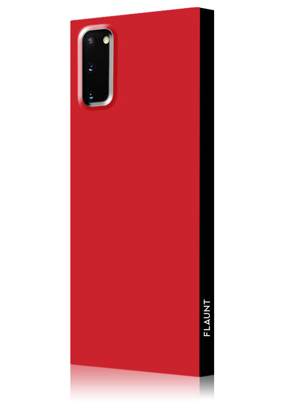 SQUARE® Red Galaxy Case