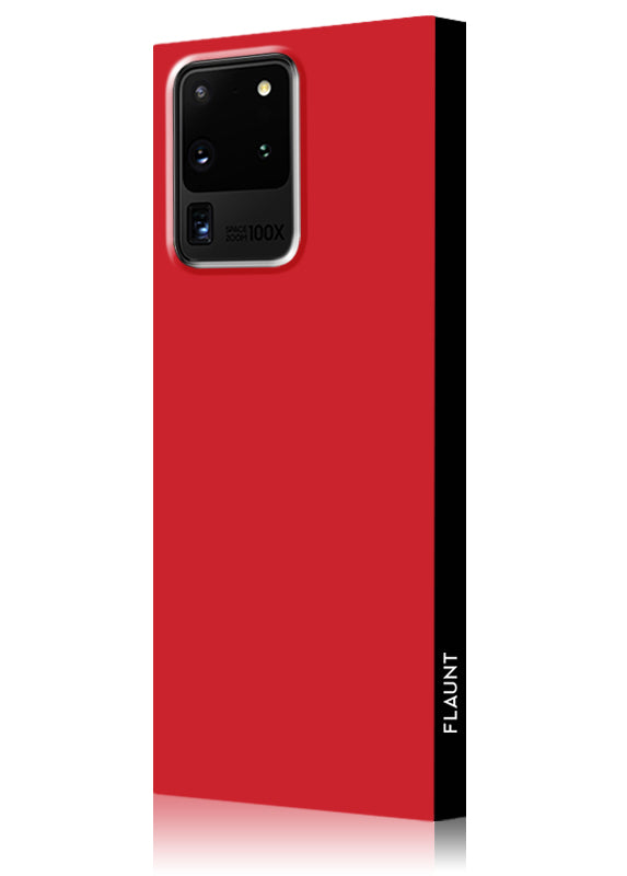 SQUARE® Red Galaxy Case
