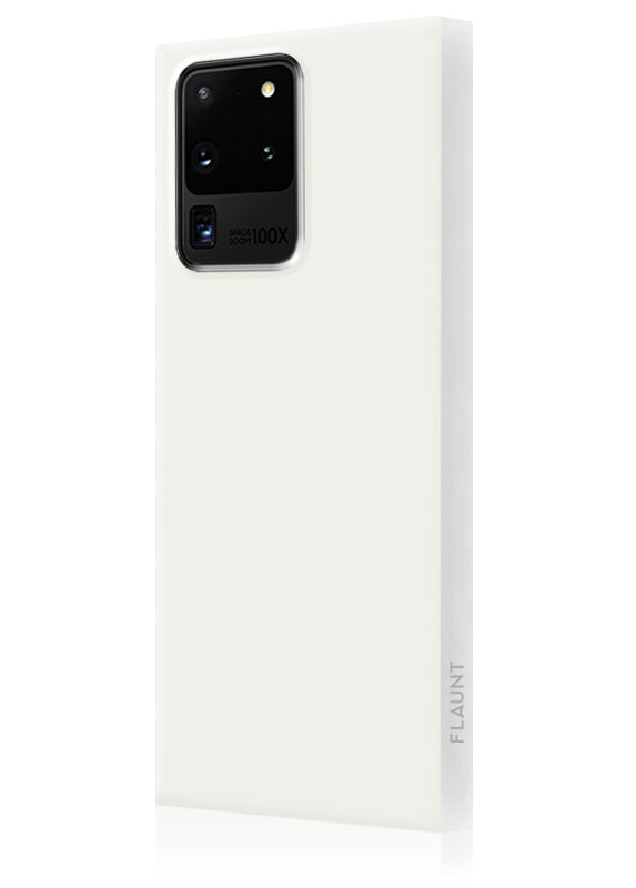 SQUARE® White Galaxy Case
