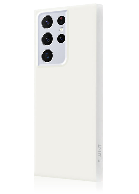 SQUARE® White Galaxy Case