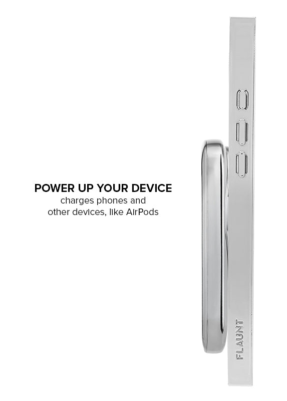 Silver MagSafe Battery Pack (Works with MagSafe Cases Only)