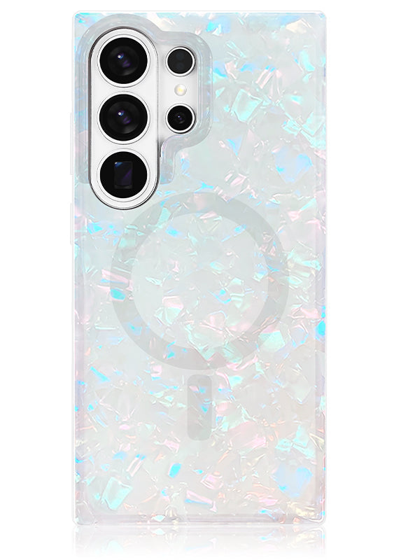 SQUARE® Opal Shell Galaxy Case