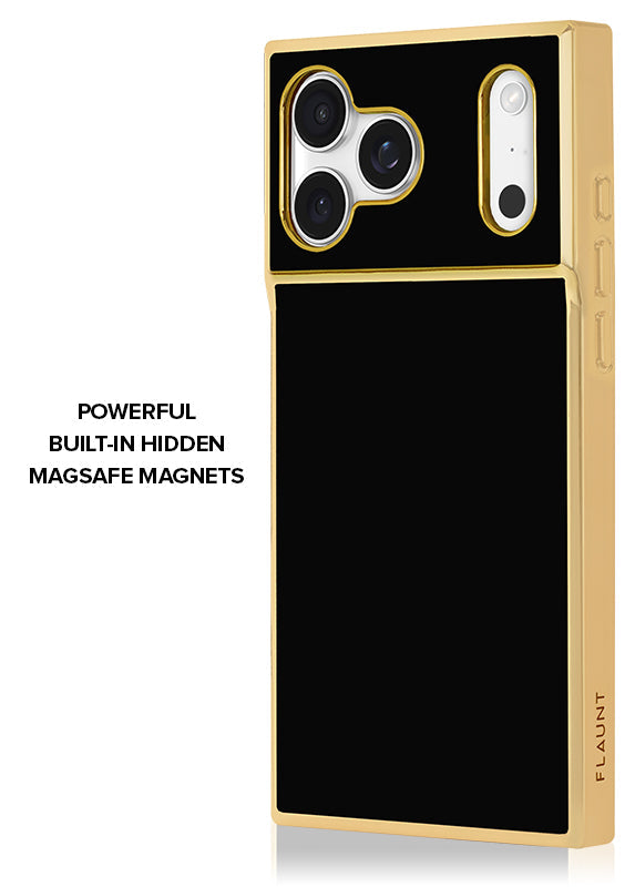 Elite Collection - SQUARE® Gilded Onyx iPhone Case