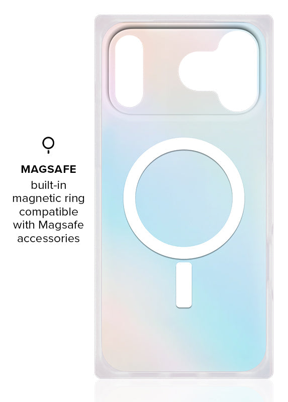 SQUARE® Iridescent Satin iPhone Case