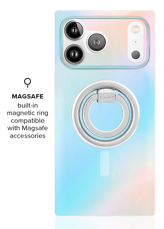 SQUARE® Iridescent Satin iPhone Case